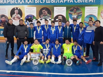 Футболисты ТОО «Бургылау» стали чемпионами турнира
